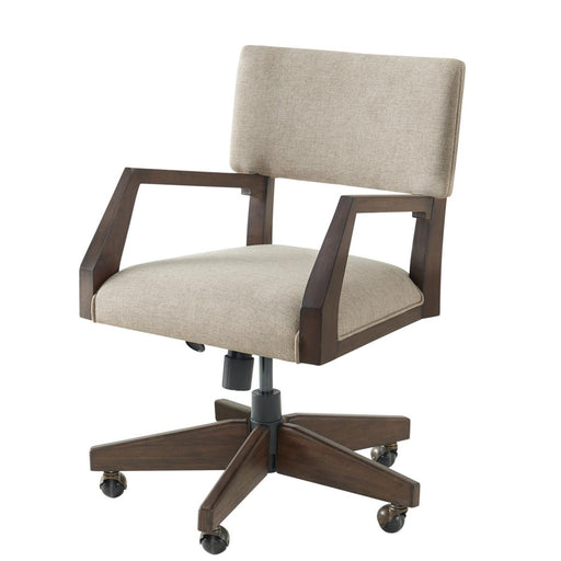 Riverside Sheffield Upholstered Desk Chair in Rich Tobacco image