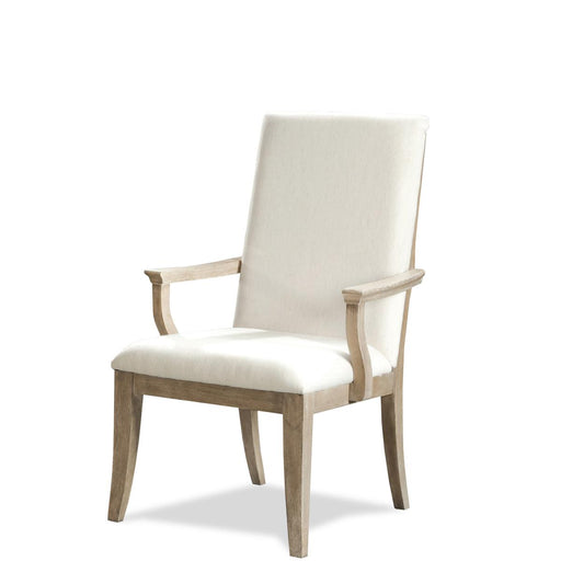 Riverside Sophie Upholstered Arm Chair in Natural (Set of 2) image