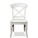 Riverside Southport X-Back Side Chair in Smokey White (Set of 2) image