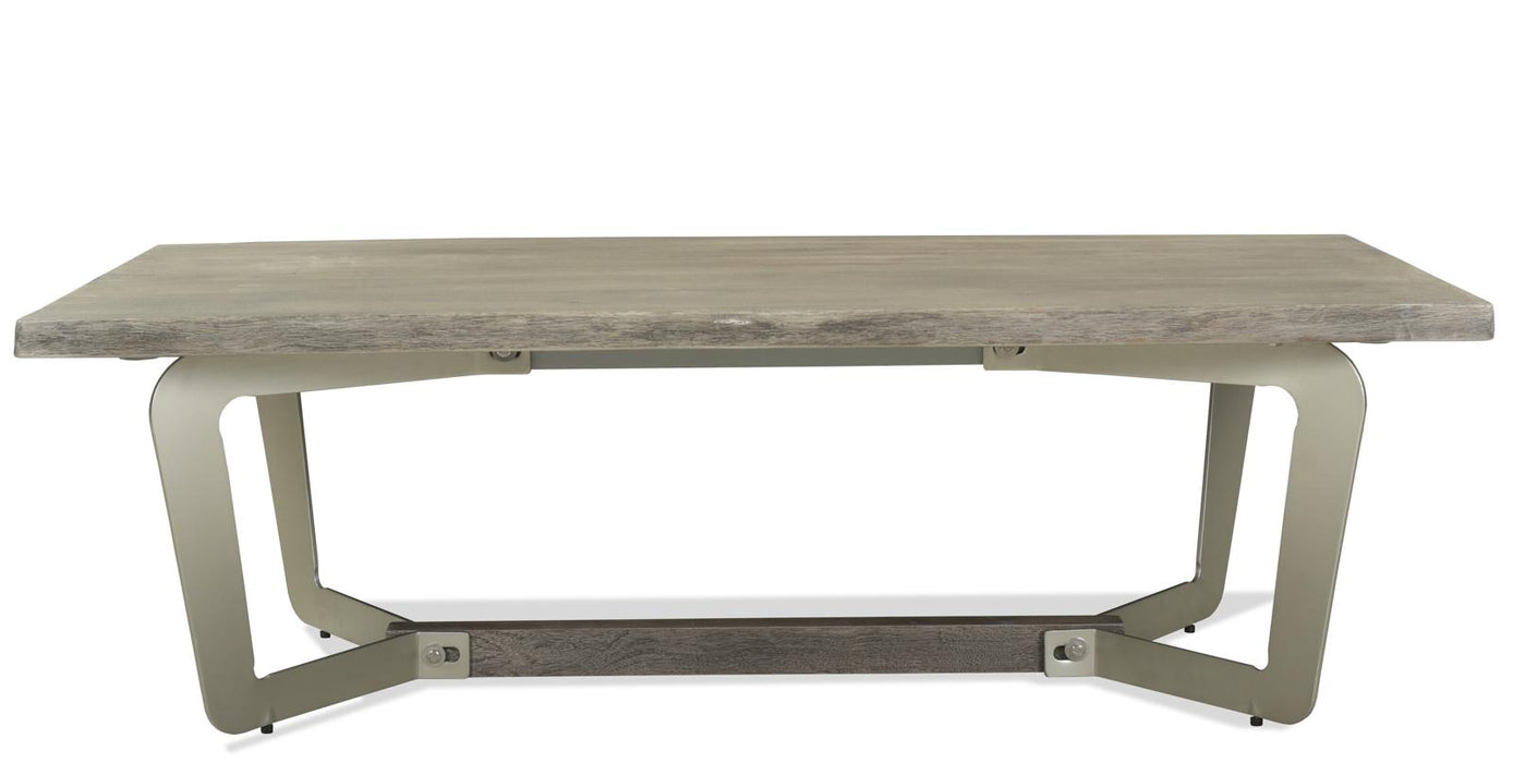 Riverside Waverly Coffee Table in Sandblasted Gray