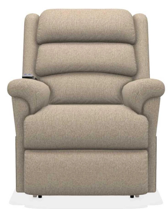 La-Z-Boy Astor Pinnacle Pumice Power Lift Recliner with Headrest and Lumbar
