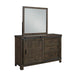 Thornwood Hills Panel Bed, Dresser & Mirror image