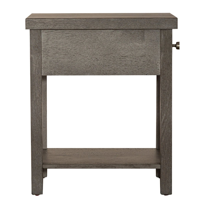 Modern Farmhouse Drawer Chair Side Table image