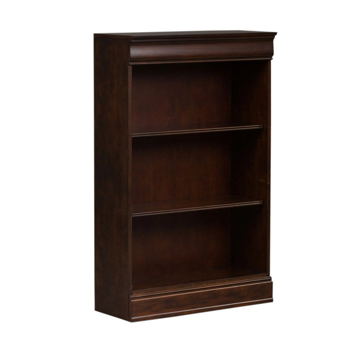 Brayton Manor Jr Executive 48 Inch Bookcase (RTA) in Cognac image