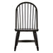 Treasures Bow Back Side Chair - Black image