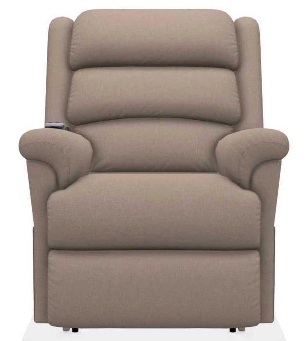 La-Z-Boy Astor Platinum Cashmere Power Lift Recliner with Massage and Heat