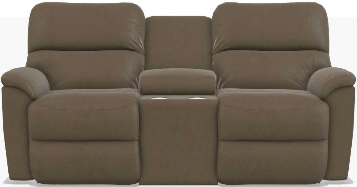 La-Z-Boy Brooks Marble Reclining Loveseat With Console