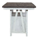 Farmhouse Gathering Table in White/Oak image