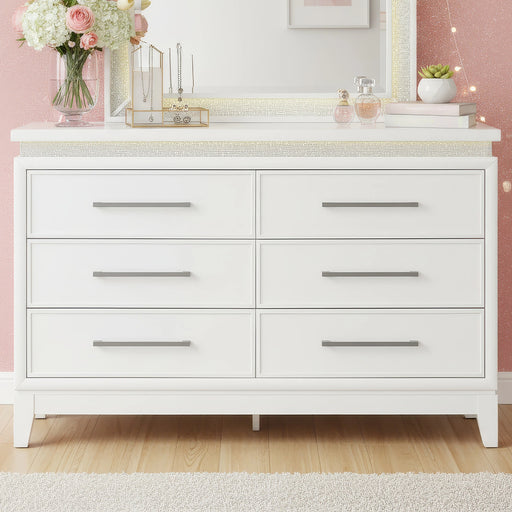 Reflections 6 Drawer Dresser w/ Lights image
