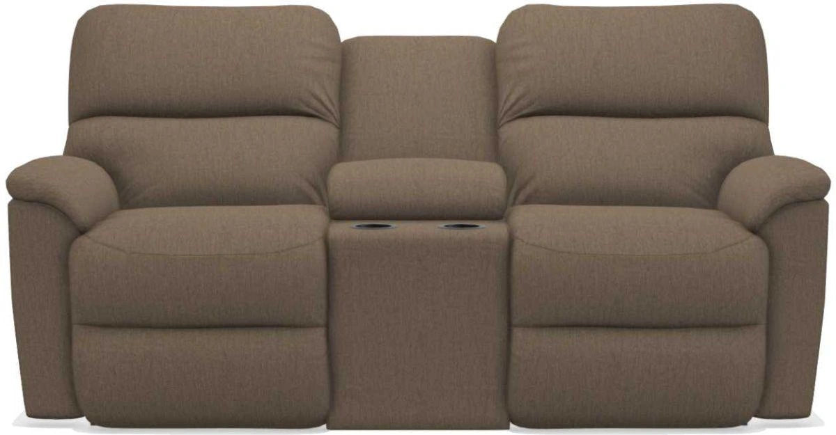 La-Z-Boy Brooks Java Reclining Loveseat With Console
