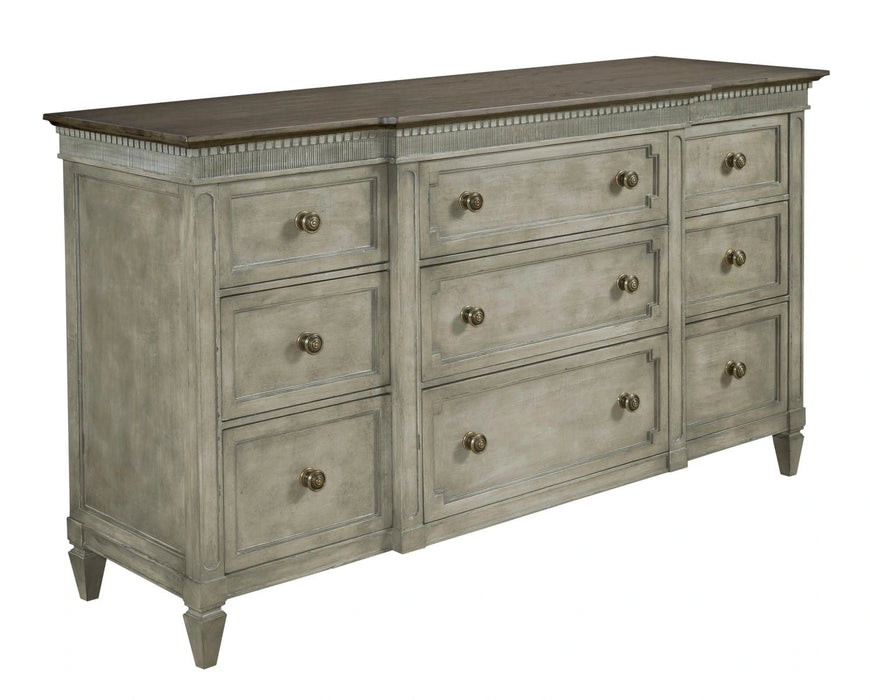 American Drew Savona Stockholm Drawer Dresser in Versaille