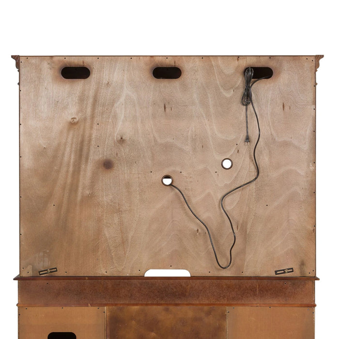 Brayton Manor Jr Executive Credenza Hutch in Cognac image