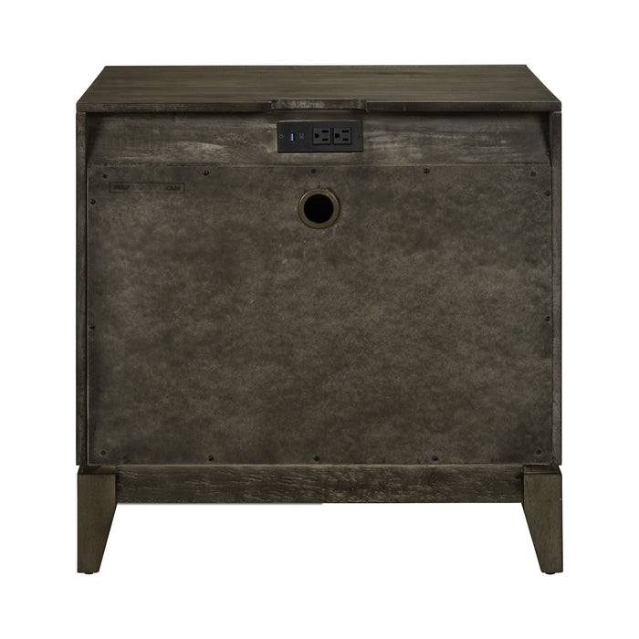 Shaker Lakes Nightstand w/ Charging Station image