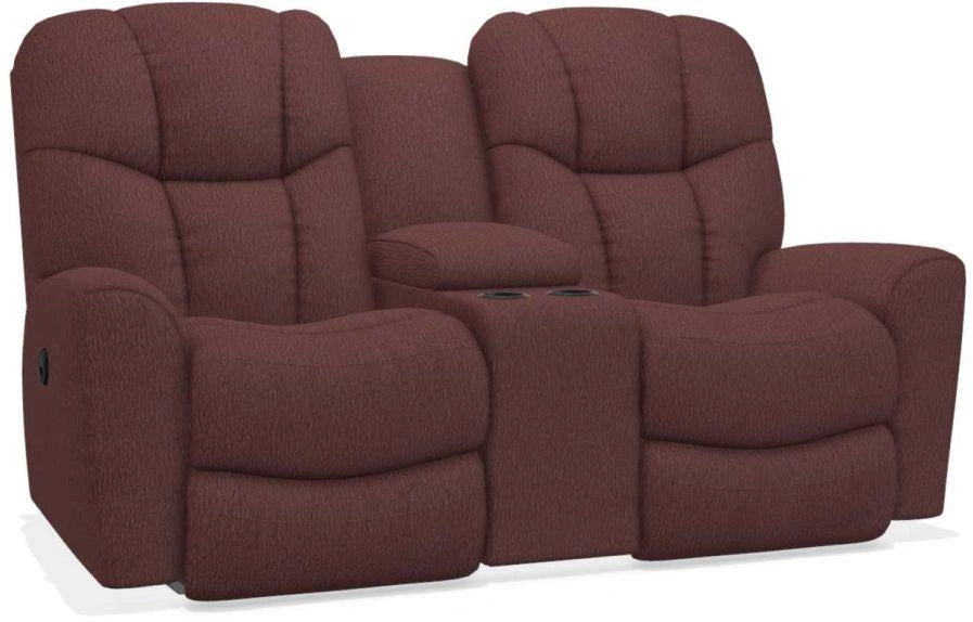 La-Z-Boy Rori Burgundy Reclining Loveseat w/ Console