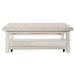 Modern Farmhouse Oversized Square Cocktail Table image