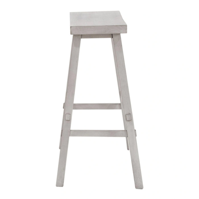 Creations 30 Inch Sawhorse Stool- White image
