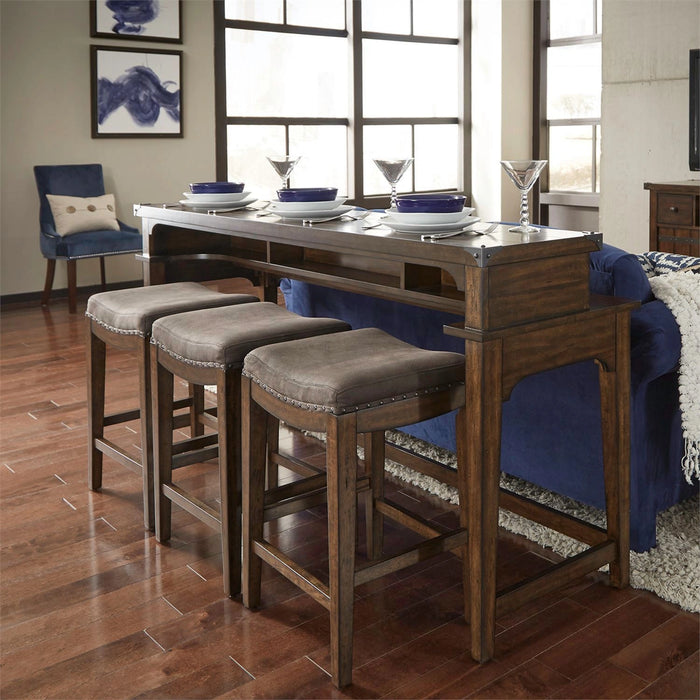 Aspen Skies 4 Piece Console Set (1-Console 3-Stools) image
