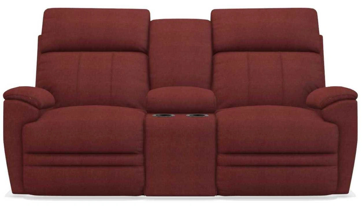 La-Z-Boy Talladega Mulberry Power Reclining Loveseat with Console