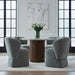 Accent Dining Accent Dining Chair w/ Casters - Sapphire image