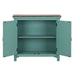 Kensington 2 Door Accent Cabinet in Turquoise image