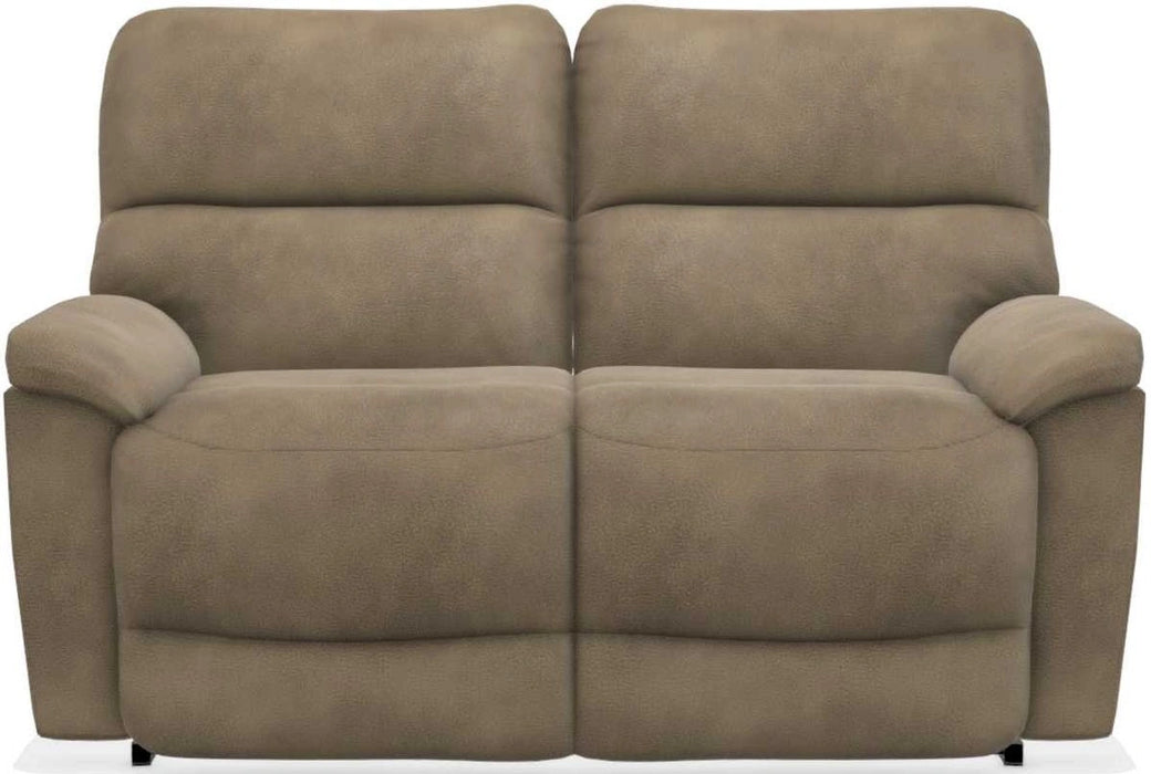 La-Z-Boy Brooks Mushroom Power Reclining Loveseat With Headrest
