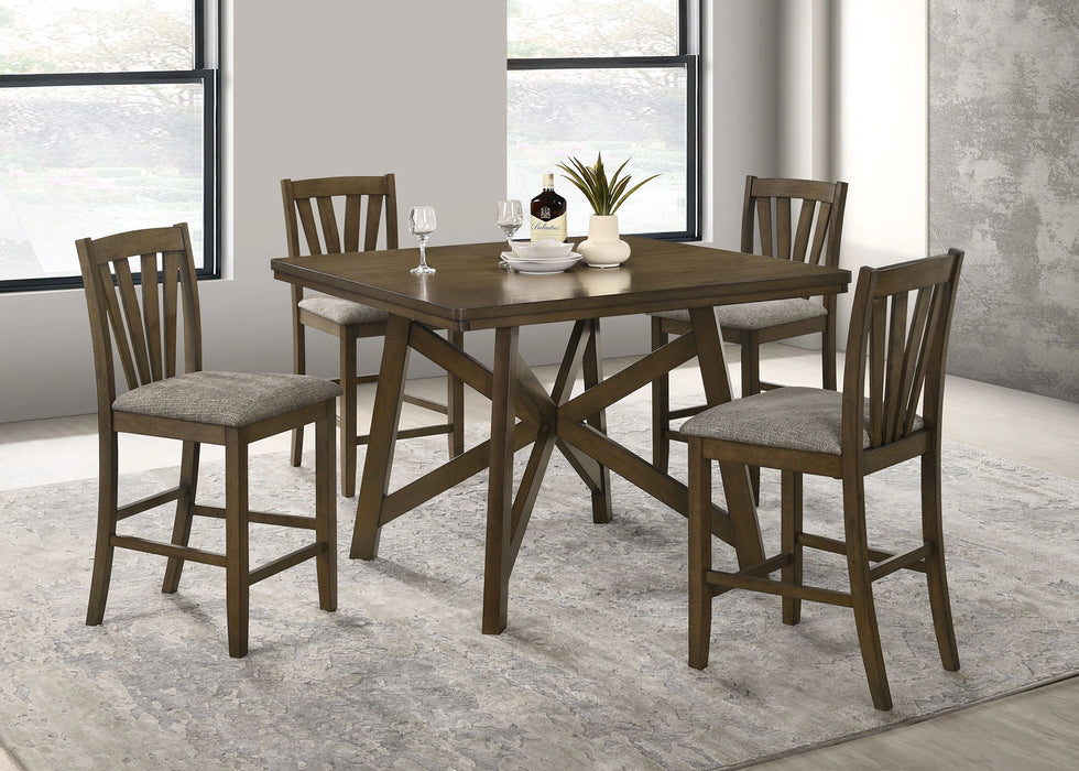 Canfield Counter Height Dining Set (Table and 4 Chair)