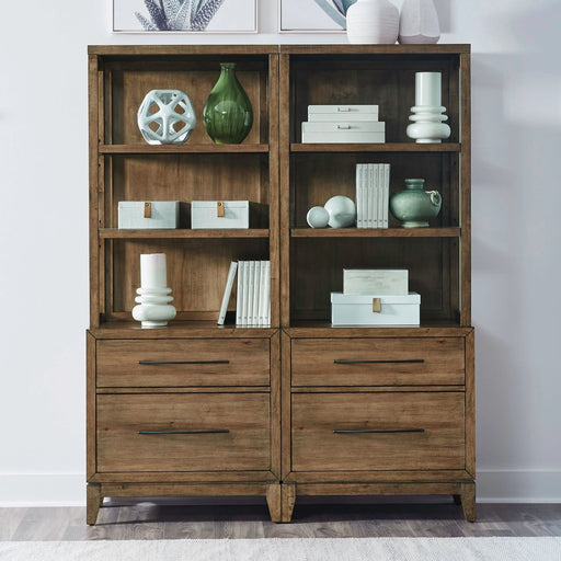 Shaker Lakes Opt 2 Piece Bunching Bookcase image