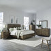 Shaker Lakes King Panel Bed, Dresser & Mirror, Chest, Night Stand image