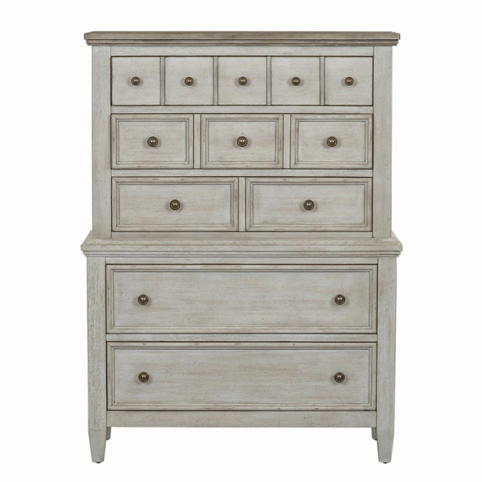 Heartland Panel Bed, Dresser & Mirror, Chest image