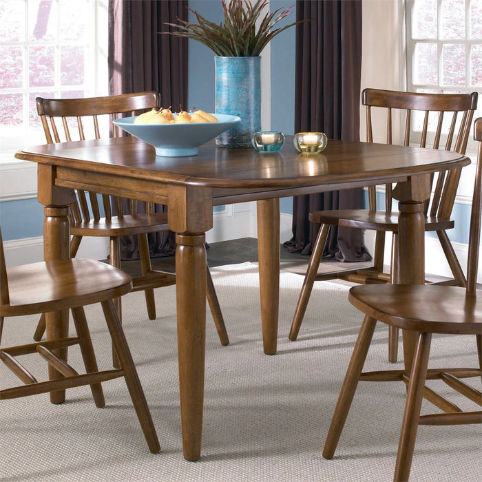 Creations II Drop Leaf Table in Tobacco Finish image