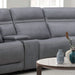 Cooper Armless Recliner P3 & ZG - Blue Gray image