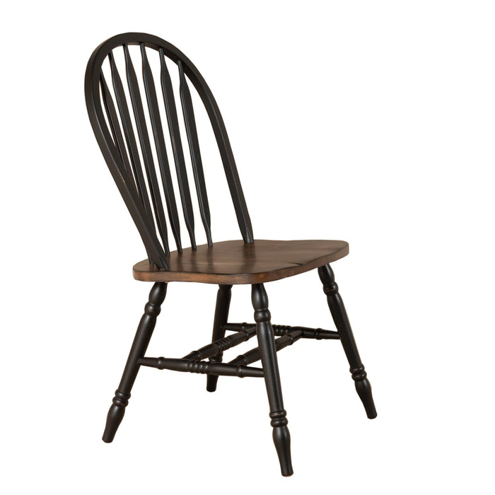 Carolina Crossing Pedestal Table Set- Black image