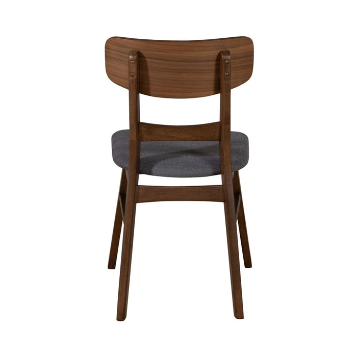 Space Savers Panel Back Side Chair- Grey (RTA) image