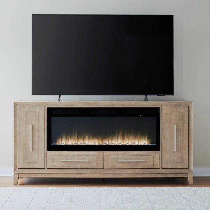 Fireplace TV Consoles 789 80 Inch Console w/ Fire FTS image