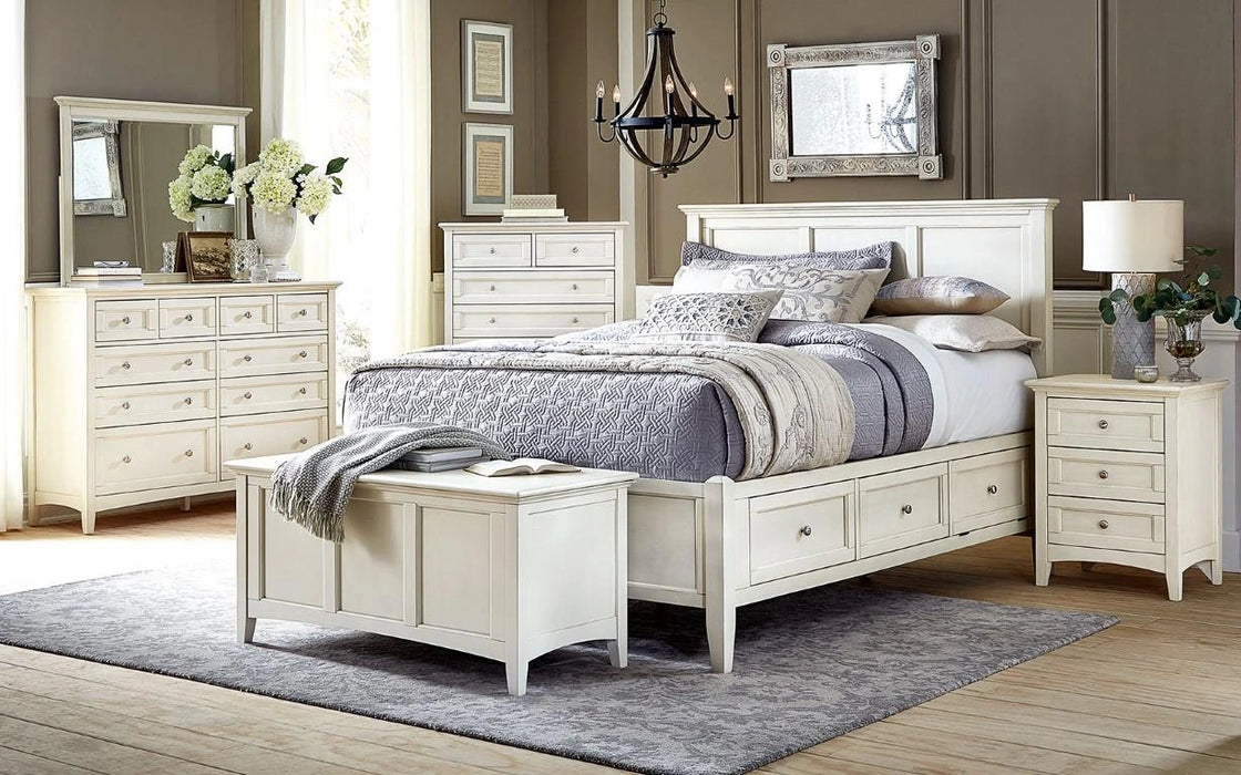 A-America Furniture Northlake Nightstand in White Linen