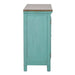 Kensington 3 Door Accent Cabinet in Turquoise image