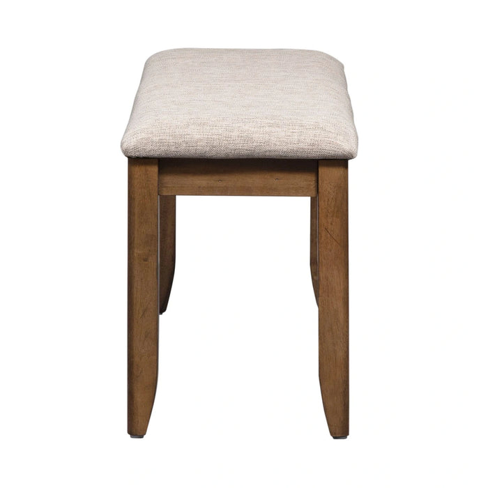 Santa Rosa II Upholstered Bench in Antique Honey image