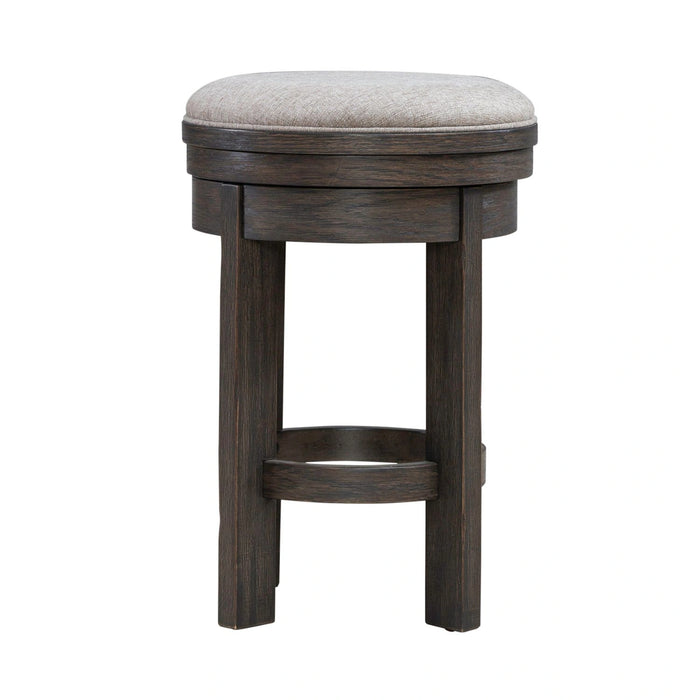 Lennox Hill Uph Swivel Console Stool image