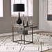 Jamestown Chair Side Table in Brown image
