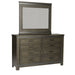 Thornwood Hills Two Sided Storage Bed, Dresser & Mirror, Chest, Night Stand image
