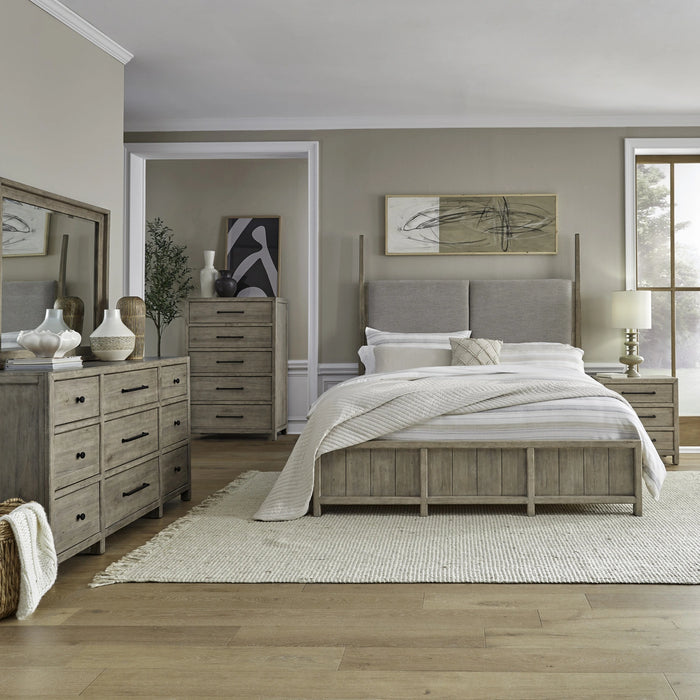 Proximity Place King Poster Bed, Dresser & Mirror, Chest, Night Stand image