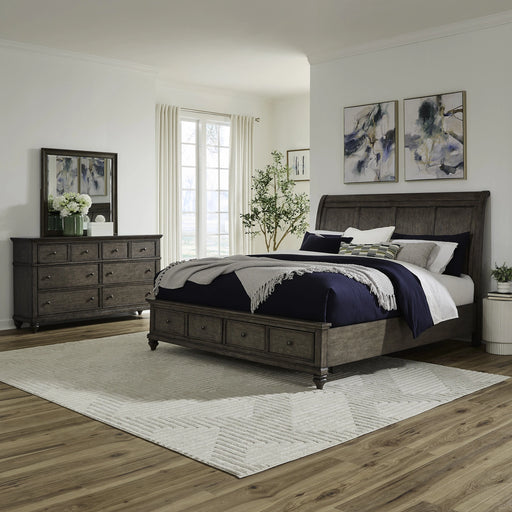 Twin Lakes King Storage Bed, Dresser & Mirror image