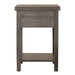 Modern Farmhouse Drawer Chair Side Table image