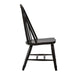 Treasures Bow Back Side Chair - Black image