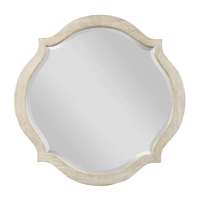 American Drew Vista Durant Accent Mirror in White Oak