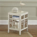 Dockside II Chair Side Table in White image