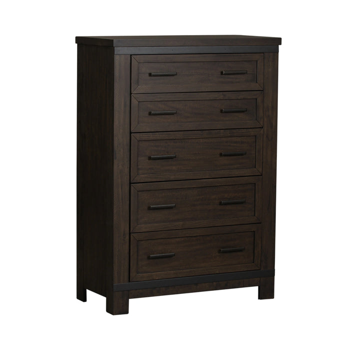 Thornwood Hills Two Sided Storage Bed, Dresser & Mirror, Chest, Night Stand image