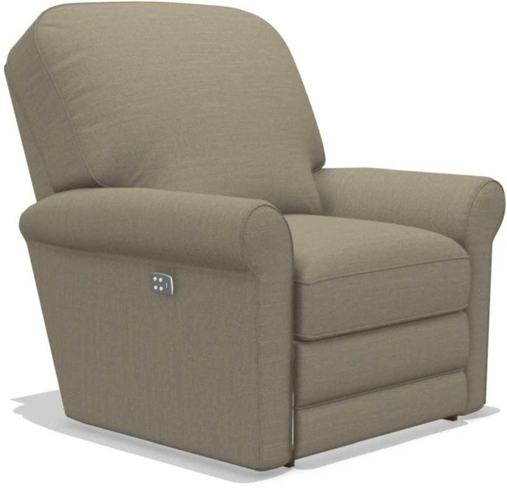 La-Z-Boy Addison Sandstone PowerReclineXR Reclina-Rocker Recliner