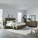 Shaker Lakes King Panel Bed, Dresser & Mirror, Chest image