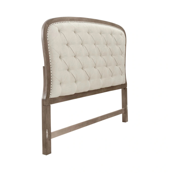 Americana Farmhouse Queen Tufted Panel Headboard image
